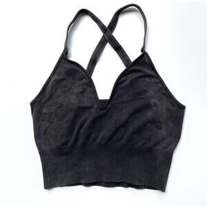 Free People Movement Hatch Good Karma Crop Tank Top Size Medium/Large Maternity